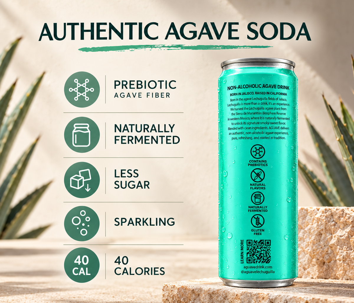 Sparkling Agave Lechuguilla Drink